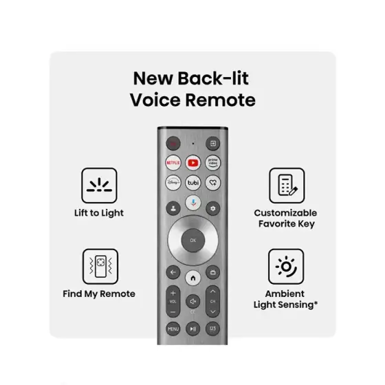 تلویزیون 55 اینچ هایسنس مدل 55U7N پنل 4K Ultra HD ULED