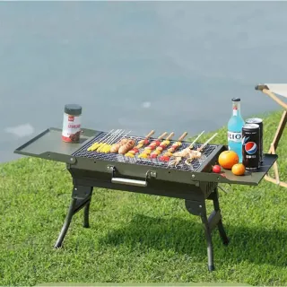 باربیکیو پرتابل تاشو ورق اهنی مدل ZN-1068B