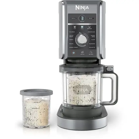 بستنی‌ساز نینجا 10 کاره مدل CREAMi Deluxe NC501